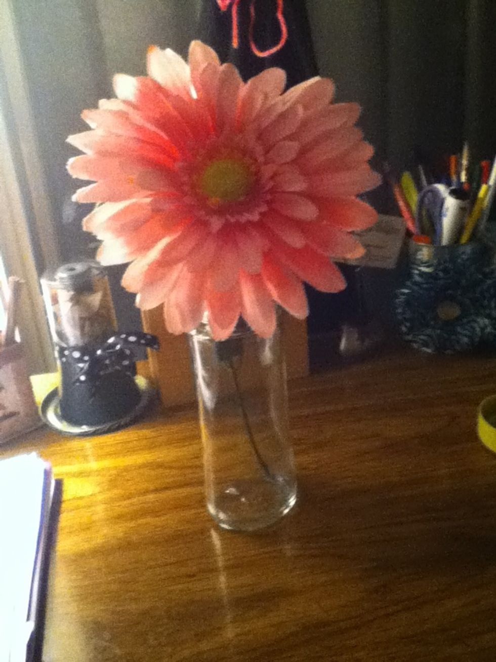 Add real or fake flowers