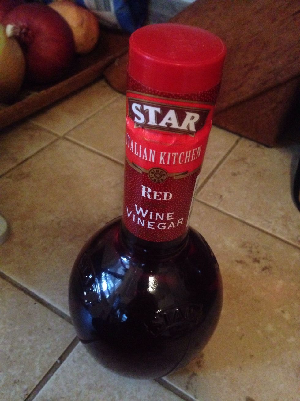 Add red or white wine vinegar.