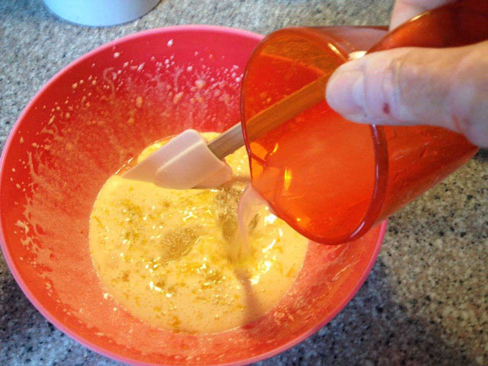 Add rest of lemon juice.