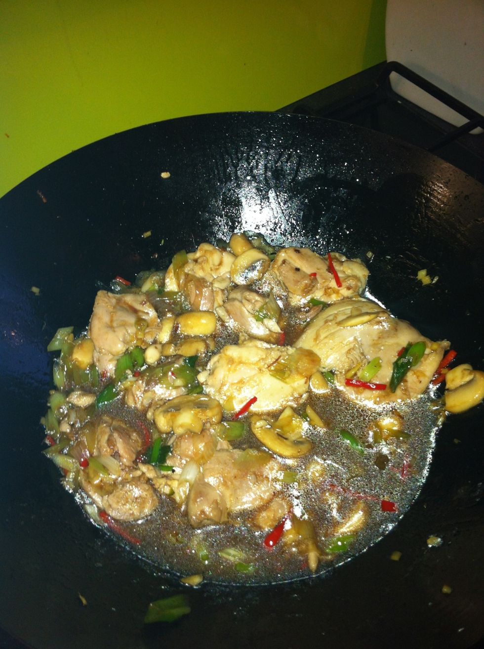 Add rest of the ingredients and simmer