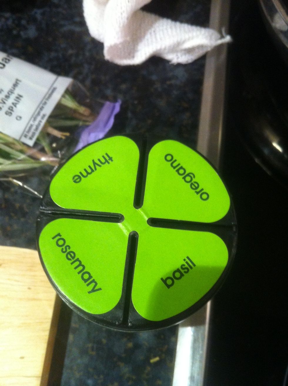 Add rosemary into the mix