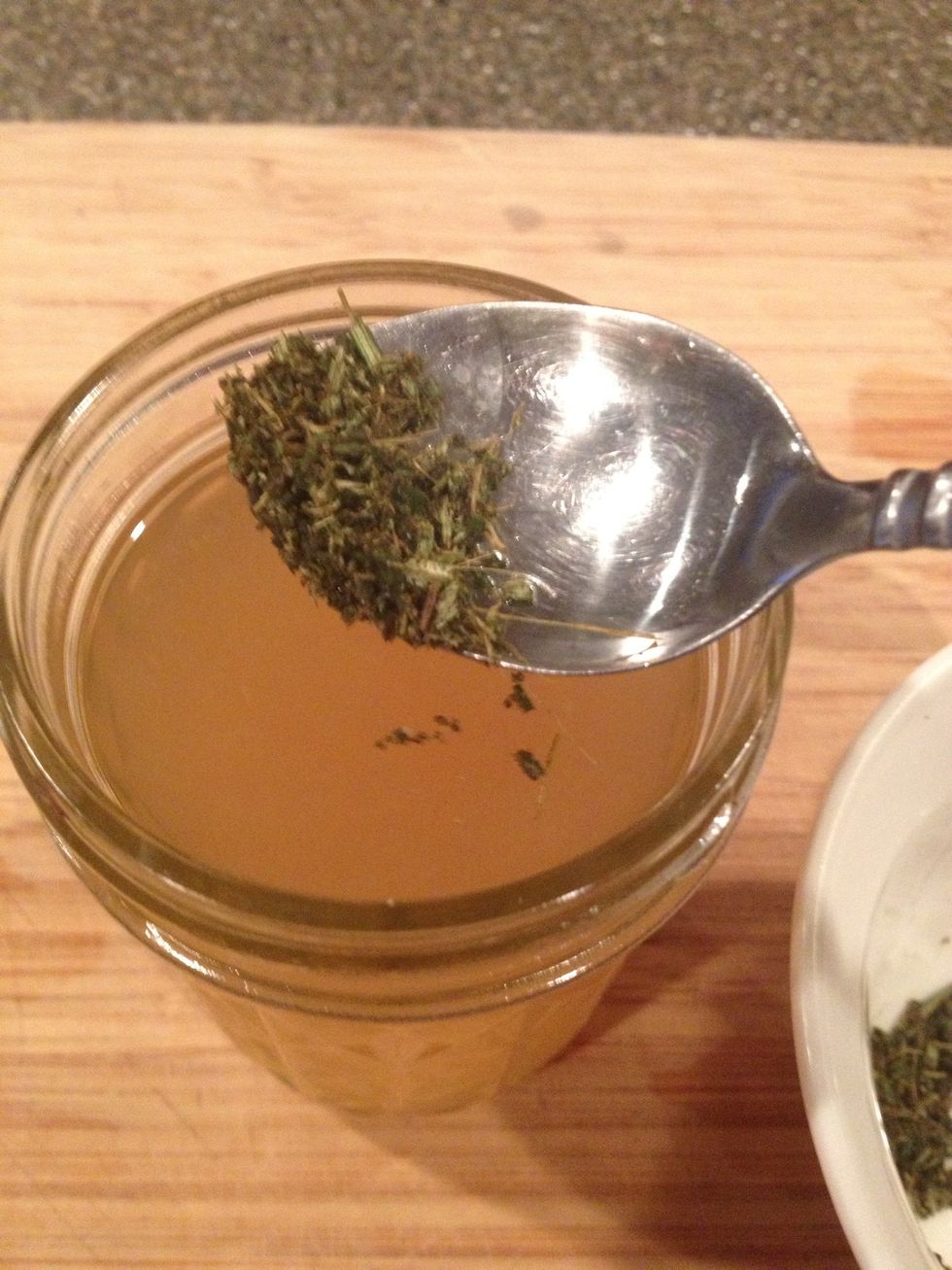 add rosemary leaves.