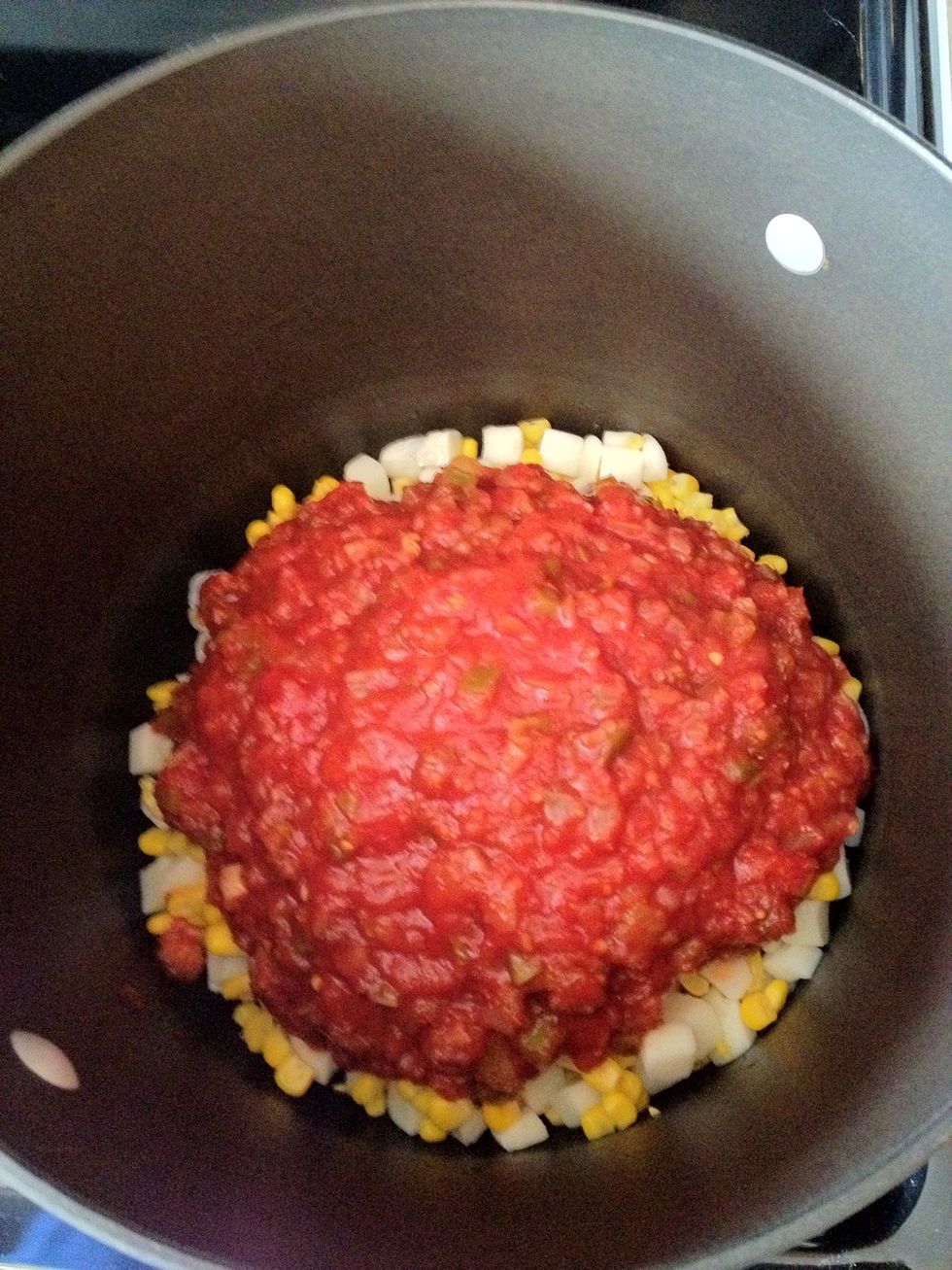 Add salsa and apply medium heat. Stir it regularly to make sure nothing burns.