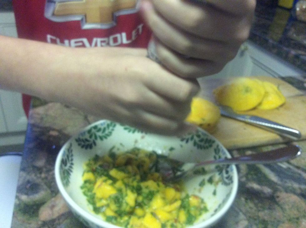 Add salt (again depends on your taste)