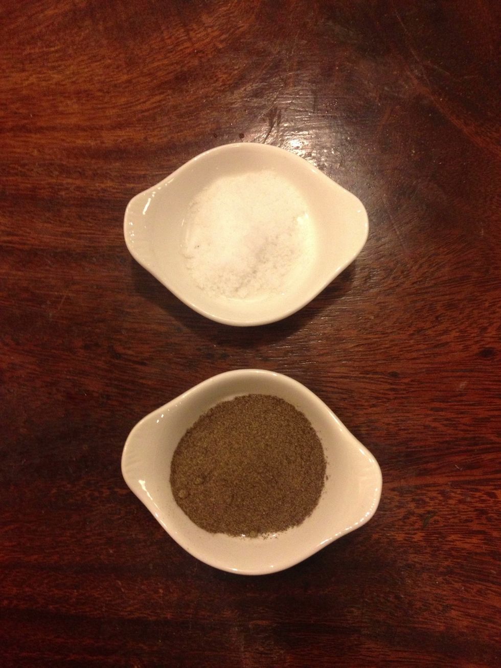 add salt and pepper to taste