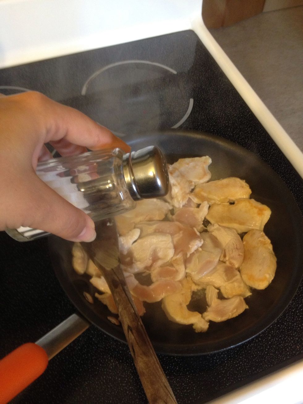 Add salt and pepper to taste