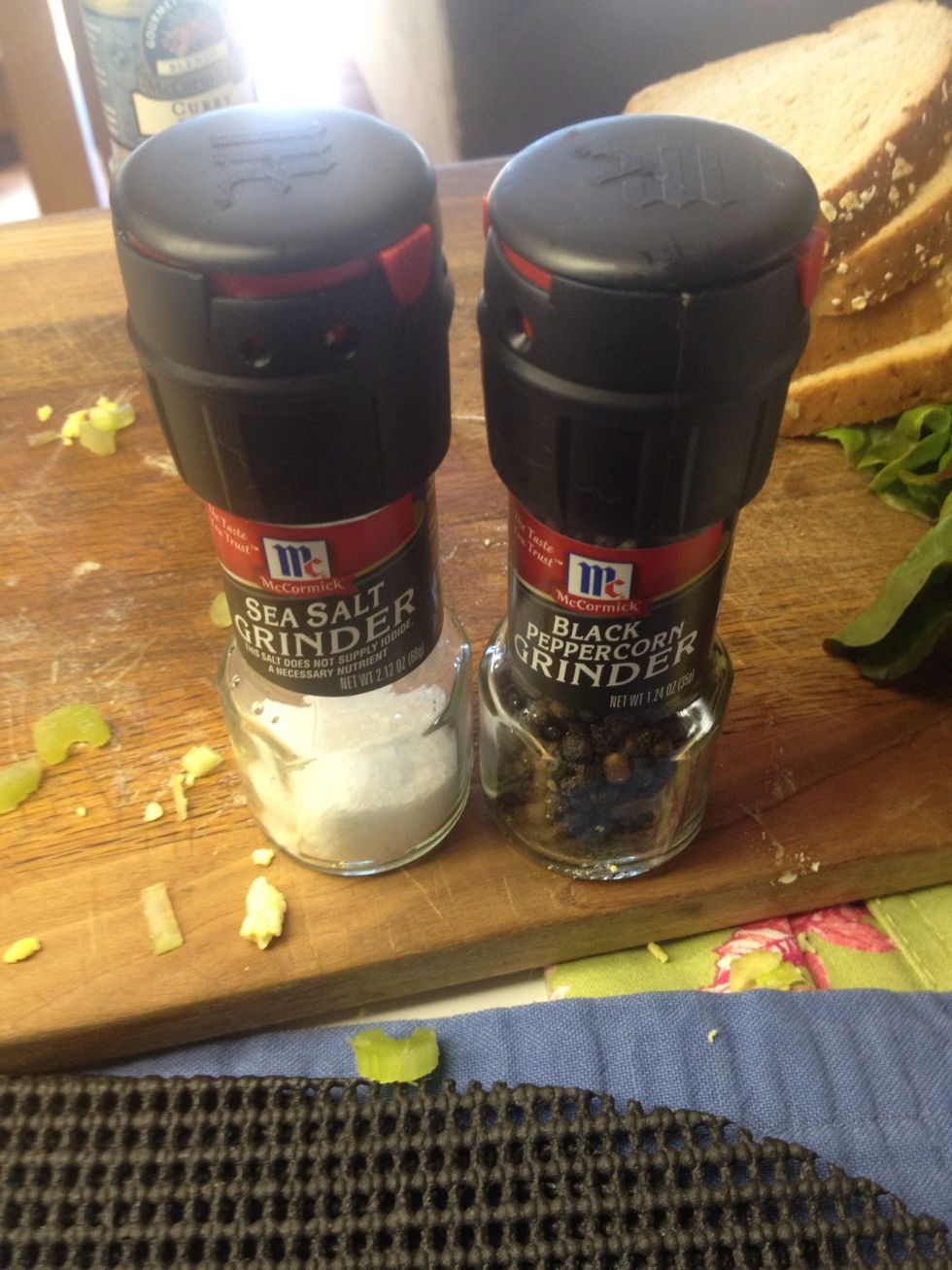 Add Salt and Pepper to taste