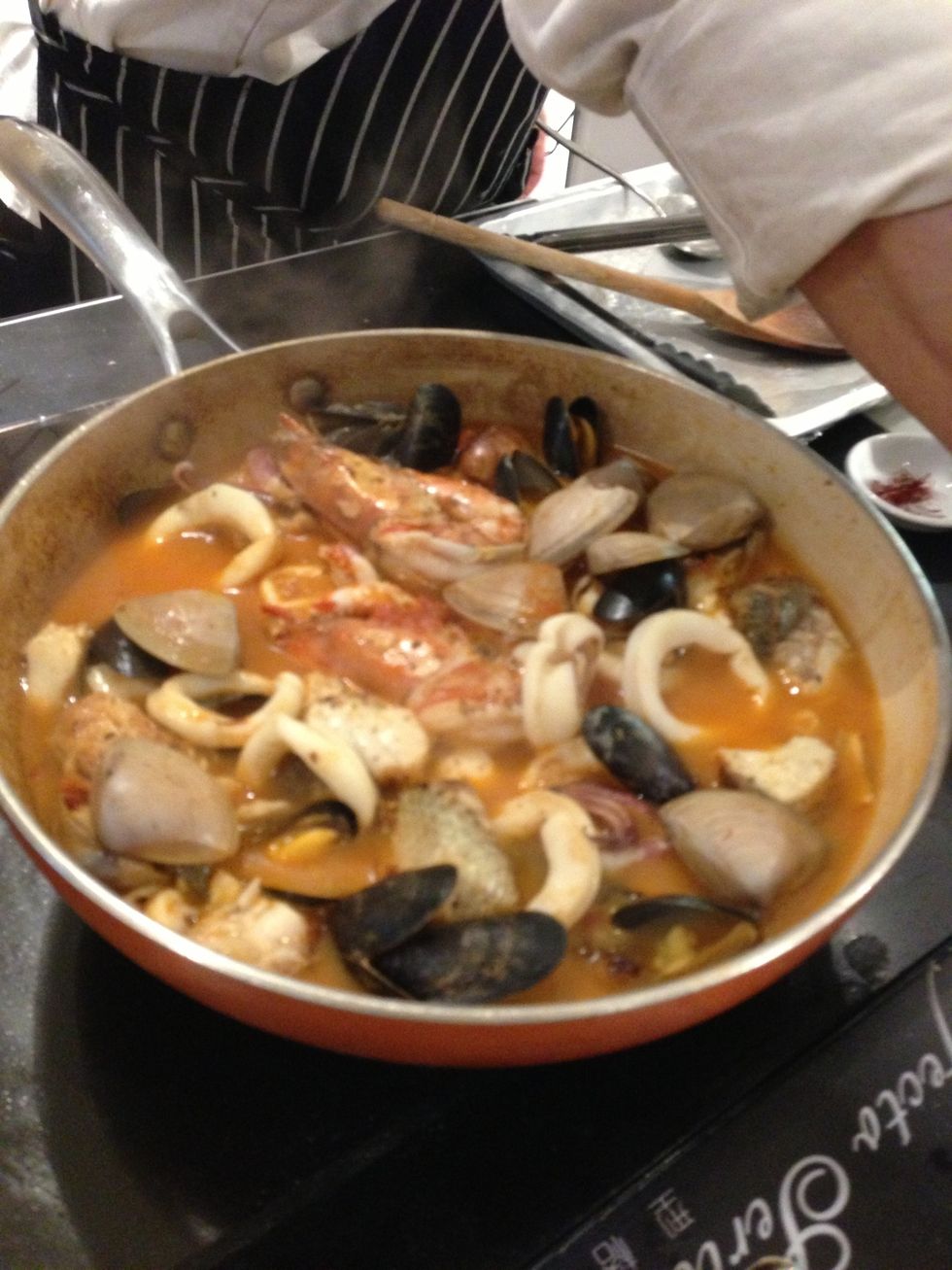 Add salt and pepper to taste