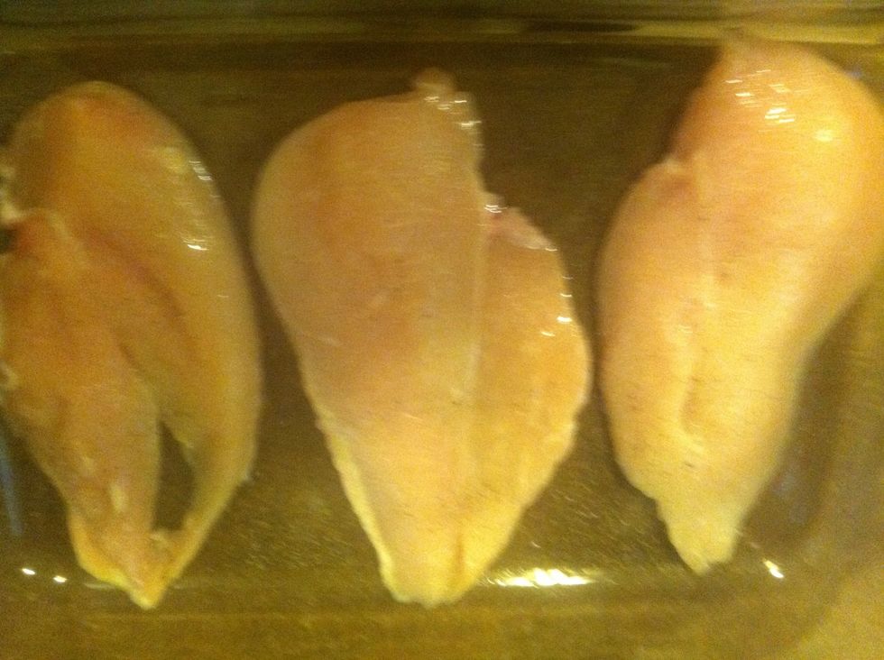 Add salt pepper and olive oil to both sides