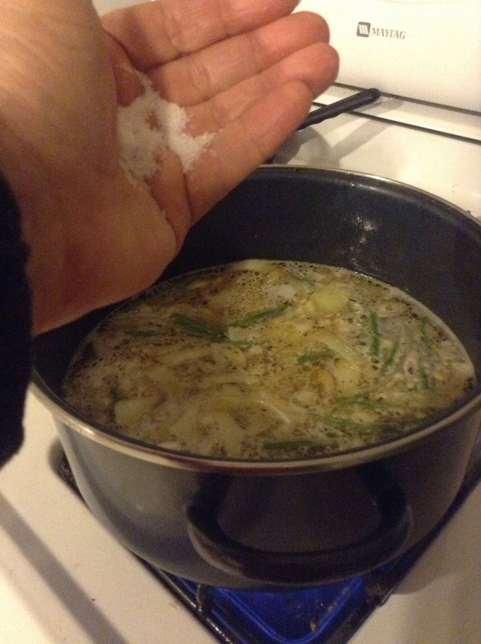 Add salt to taste...