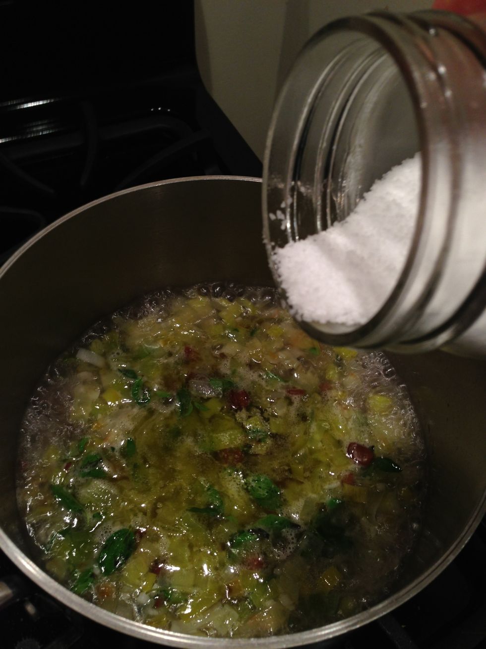 Add salt to taste.