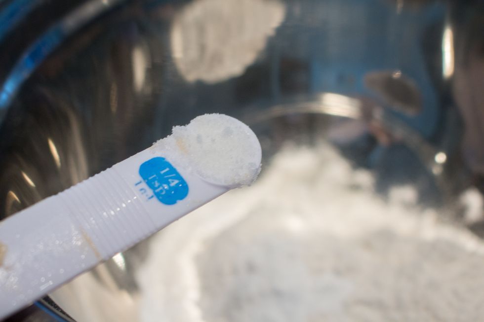 add salt to to flour mixture.