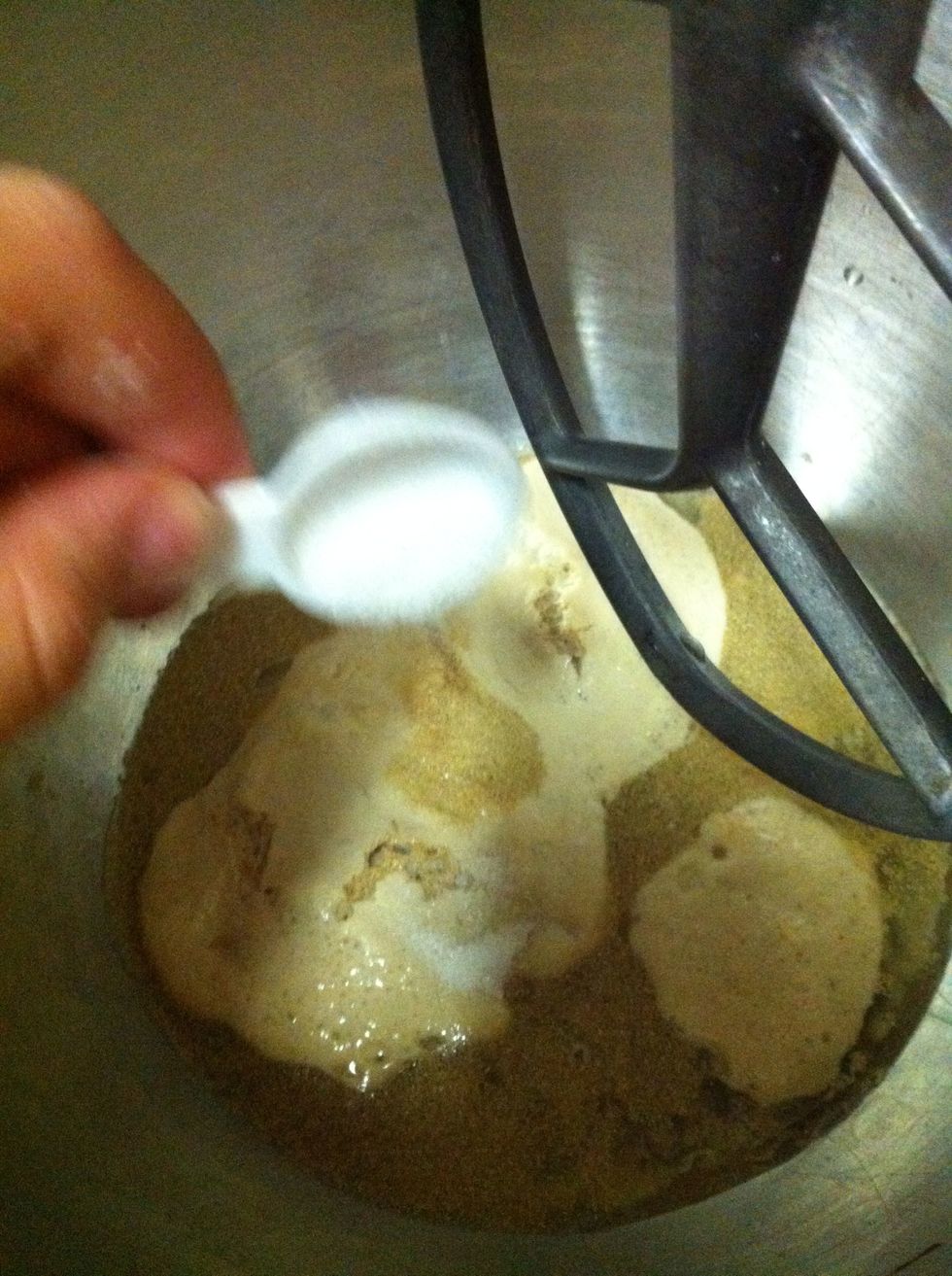 Add salt....