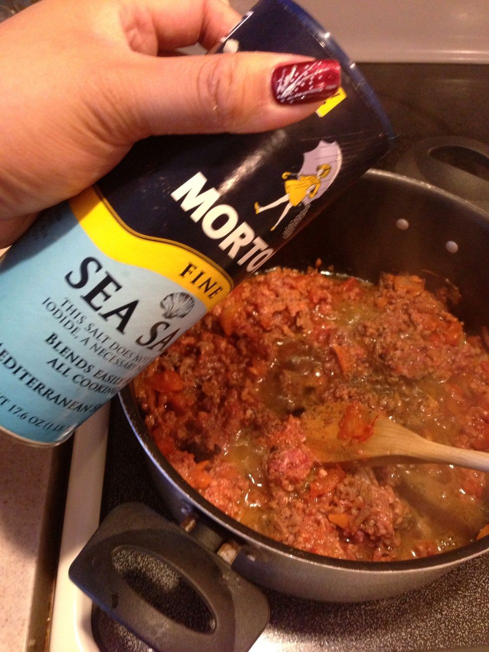 Add Sea Salt...