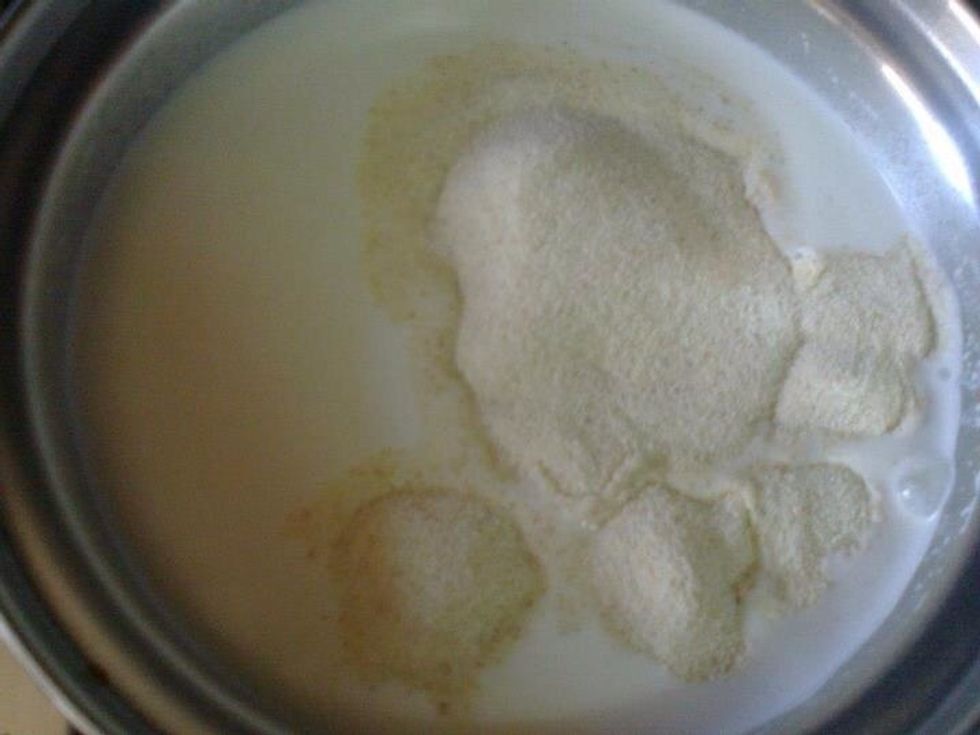 Add semolina