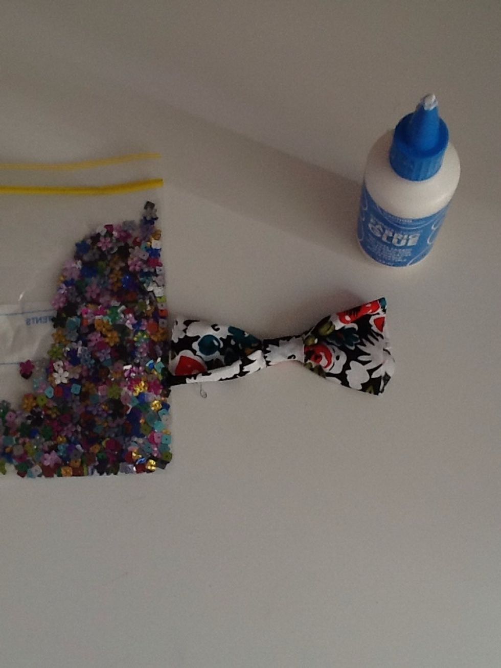 Add sequins if you want to but it is optional.