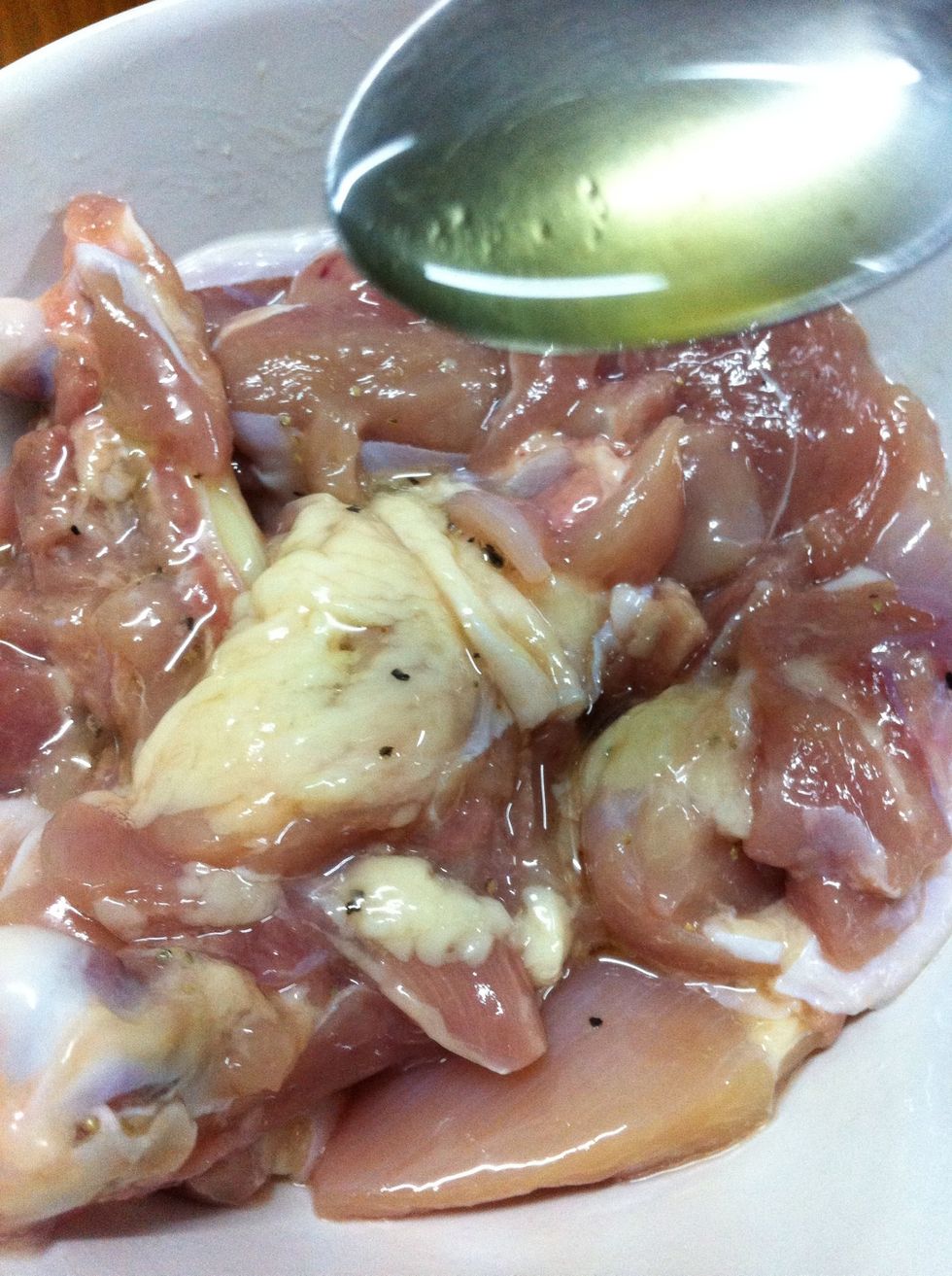 Add sesame oil