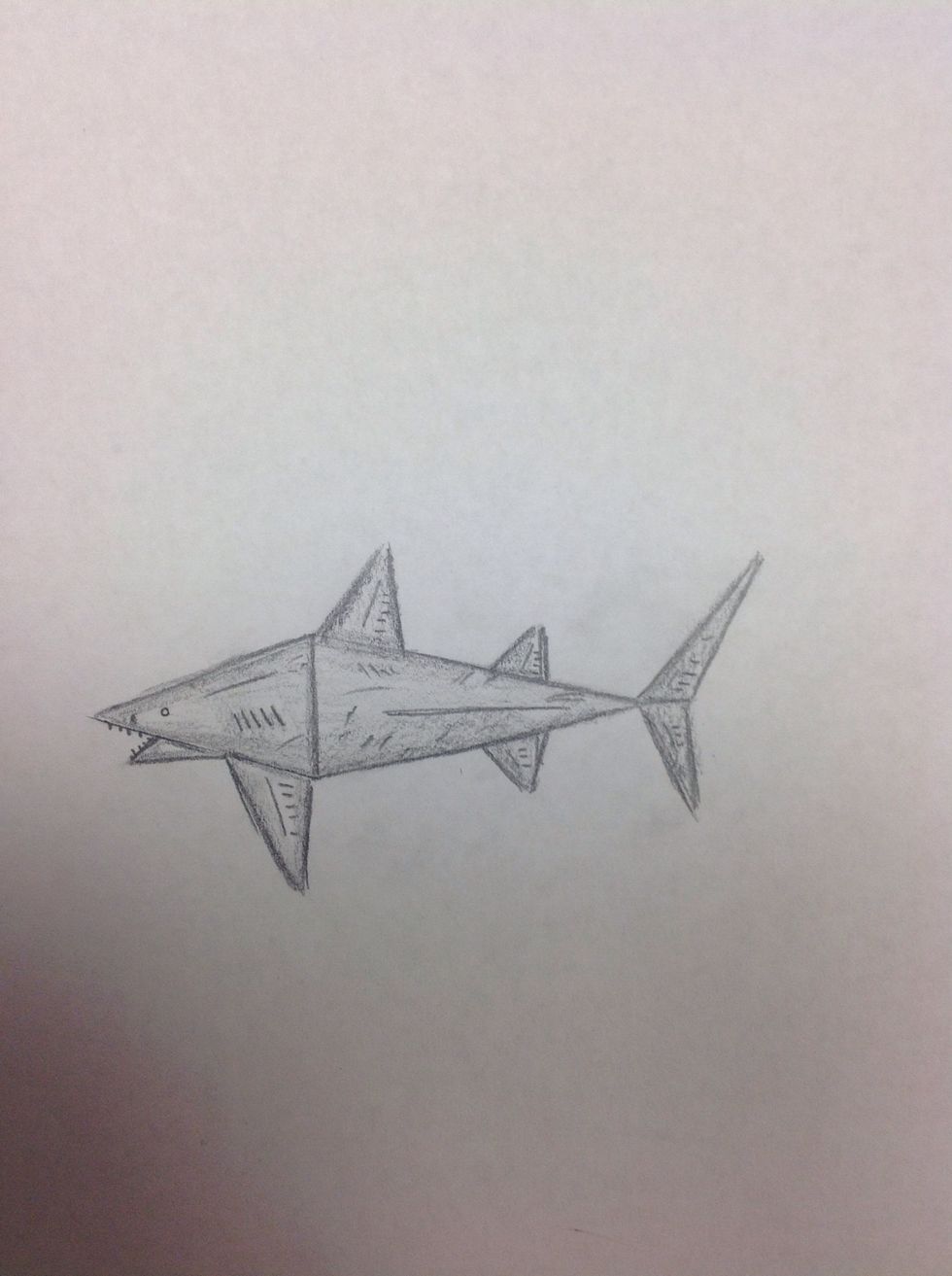 Add shading for those who advanced enough to move beyond a simple doodle.