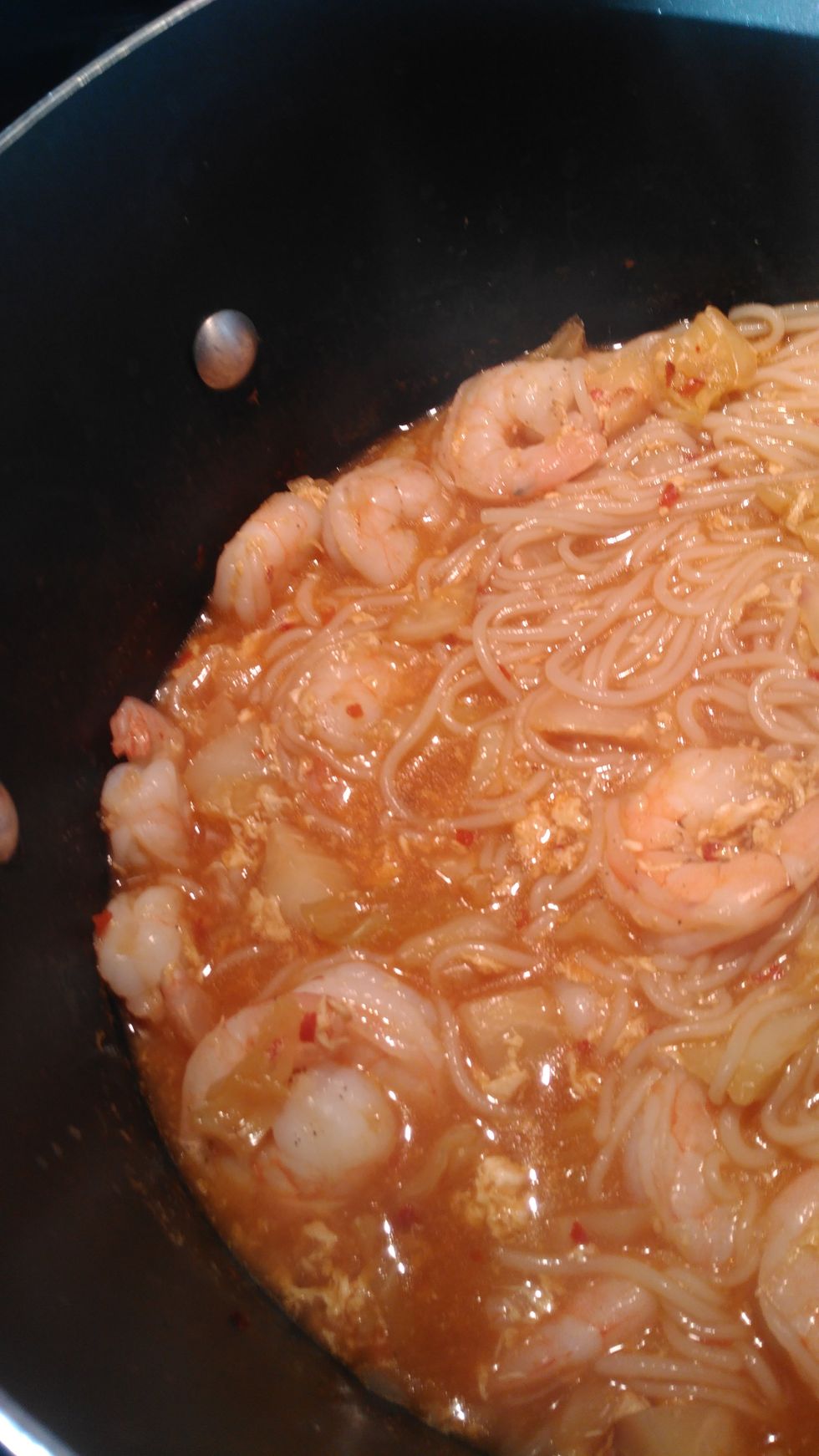 Add Shrimp and Enjoy!