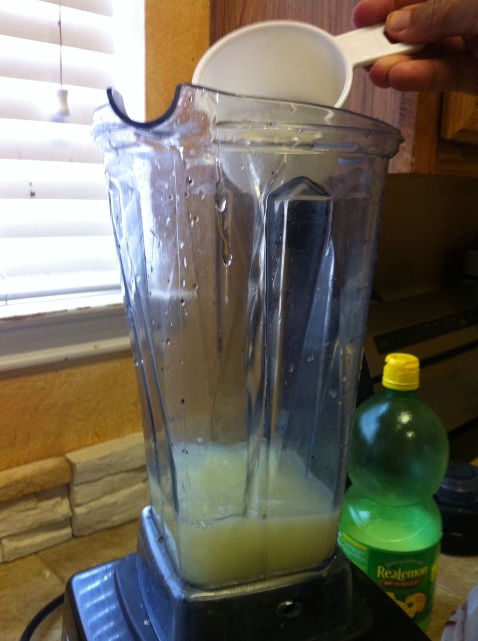 Add simple syrup....