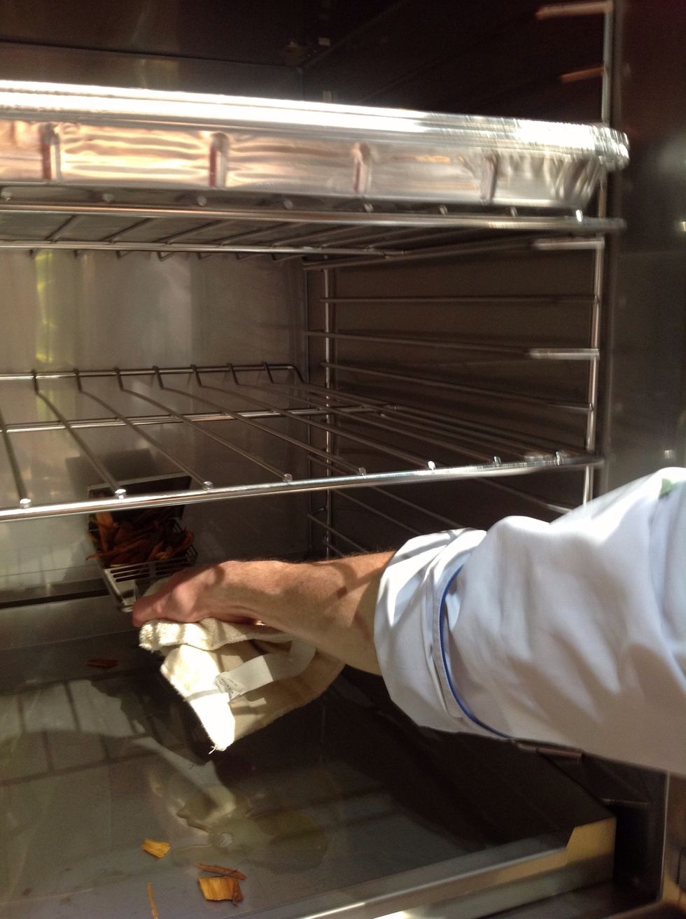 Add smoke box to smoker.