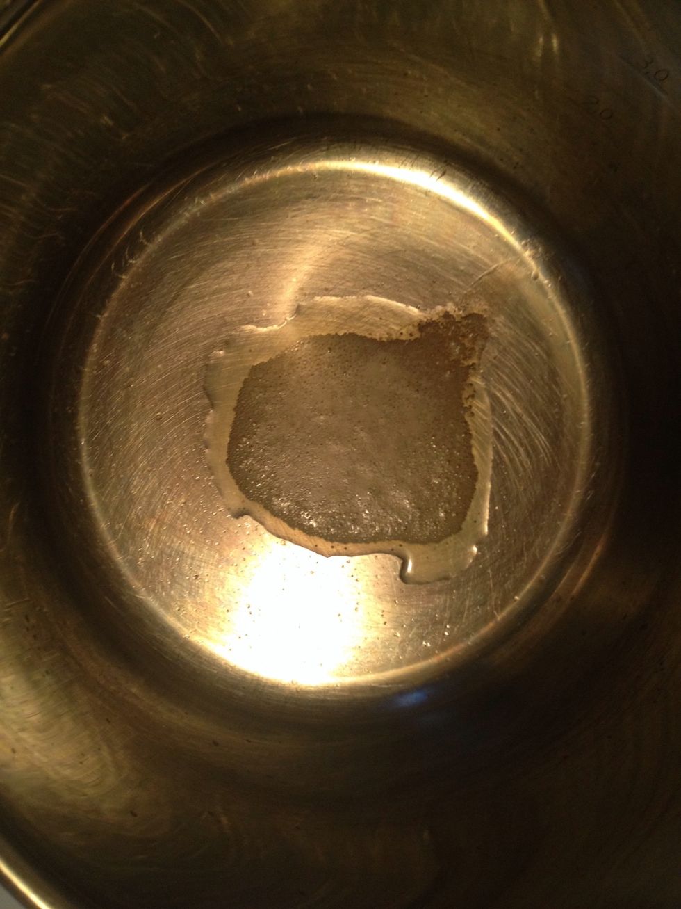 Add some butter or olive oil to a large pot.