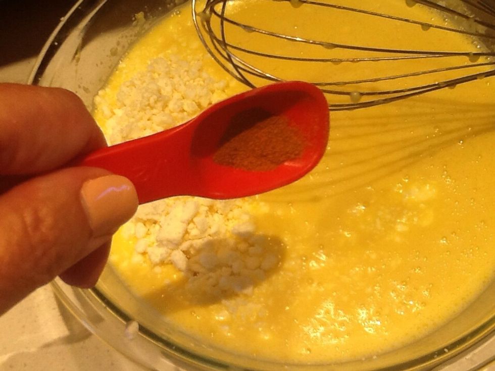 Add some cayenne.