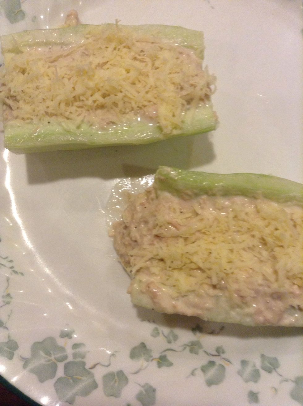 Add some cheese on top.