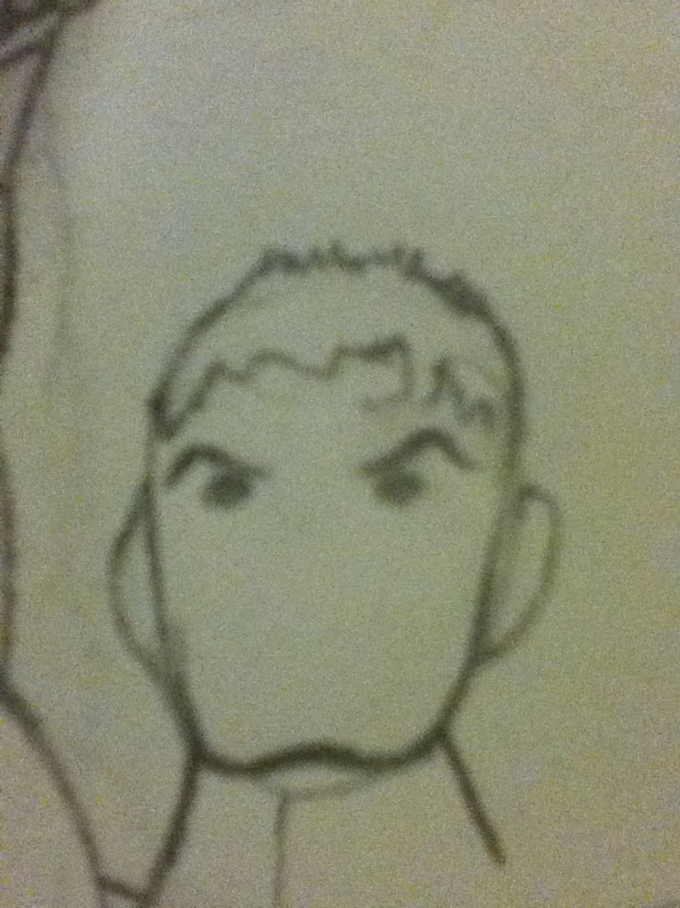 Add some eyebrows and basic eyes