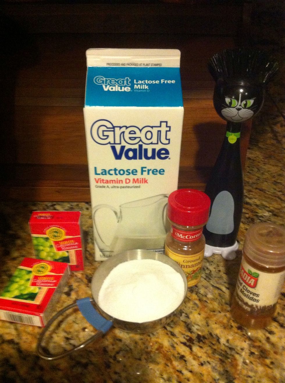 add some flavor.. the raisins will be add later