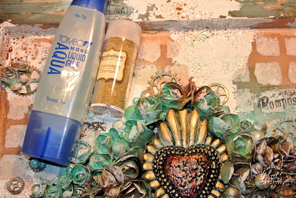 Add some glue and mini beats.