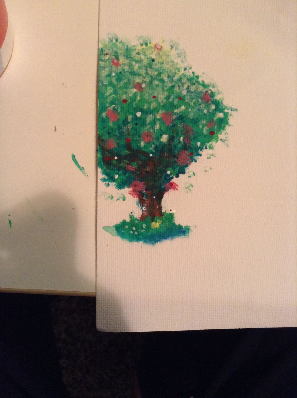 add some grass and more colors or everything!! and there's ur finished pic