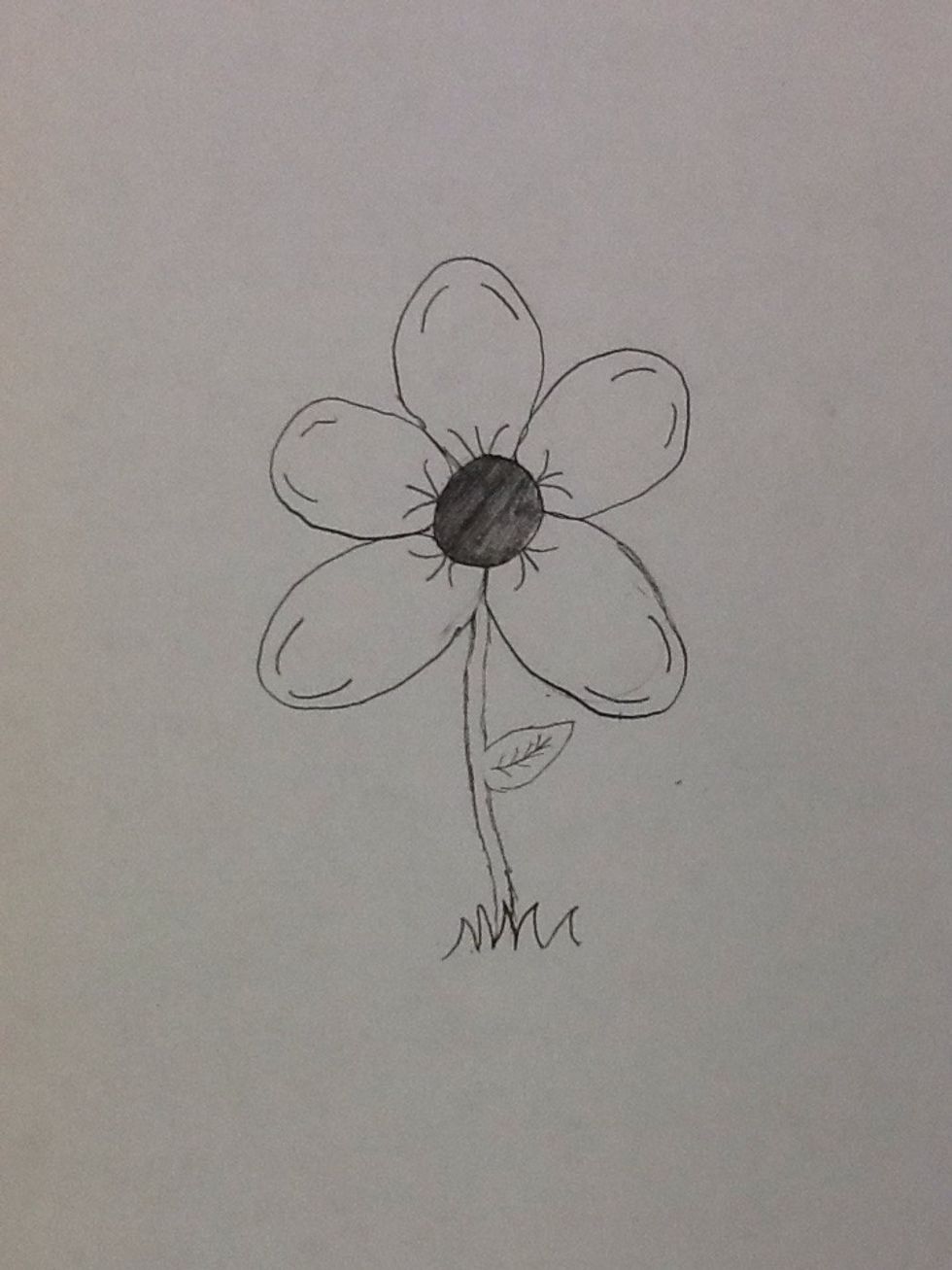 Add some grass to the bottom.