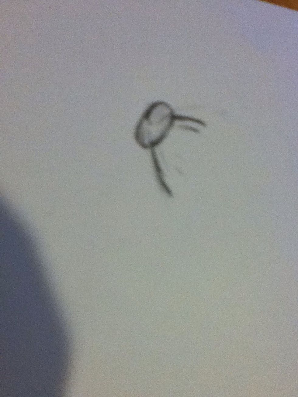 Add some hair detail that's pointing twards the little indent. (its kinda hard to see in the picture, sorry)