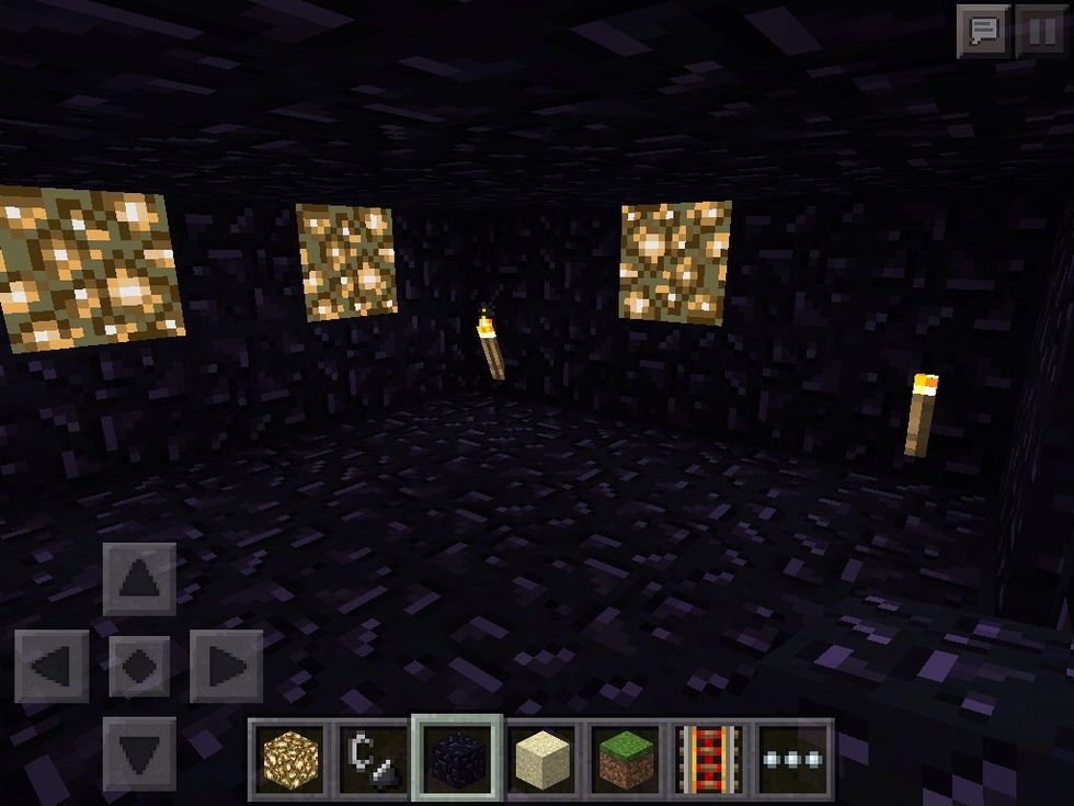 Add some lights glowstone or torches will do