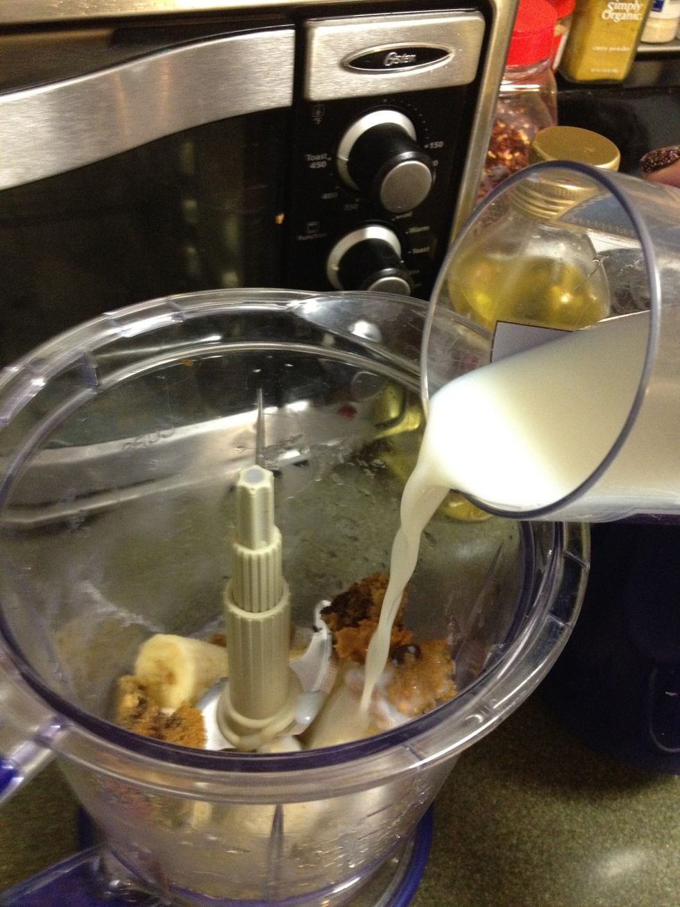 Add some milk! About 1/3 cup.