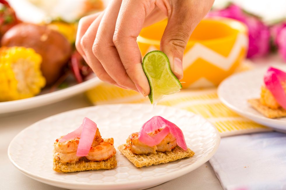 Add some more acidity with a squeeze of lemon juice.