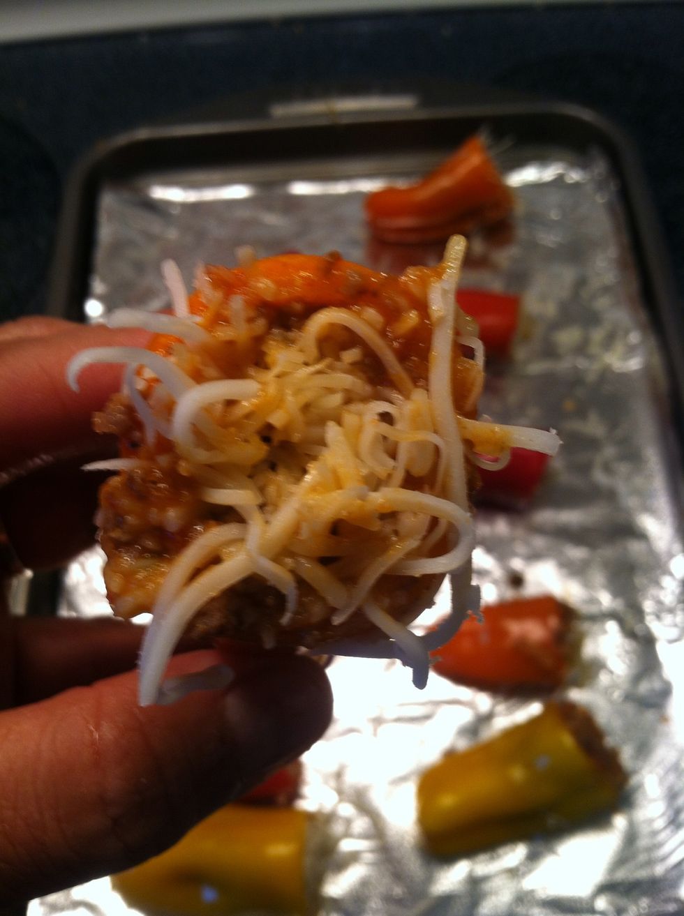 Add some more cheese to those babies!