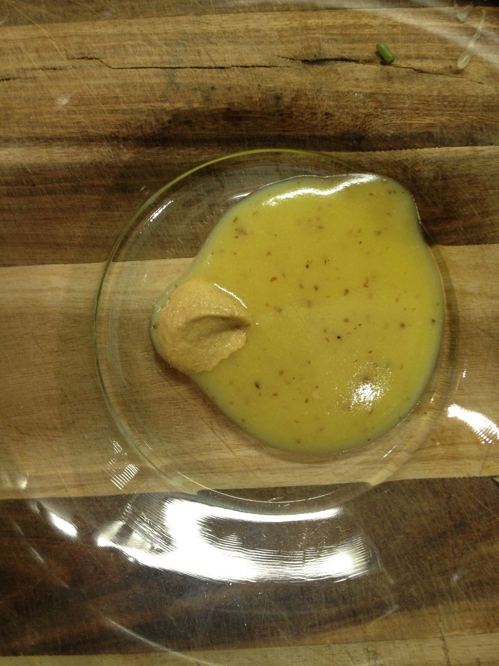 Add some of your vinaigrette. And extra mustard.