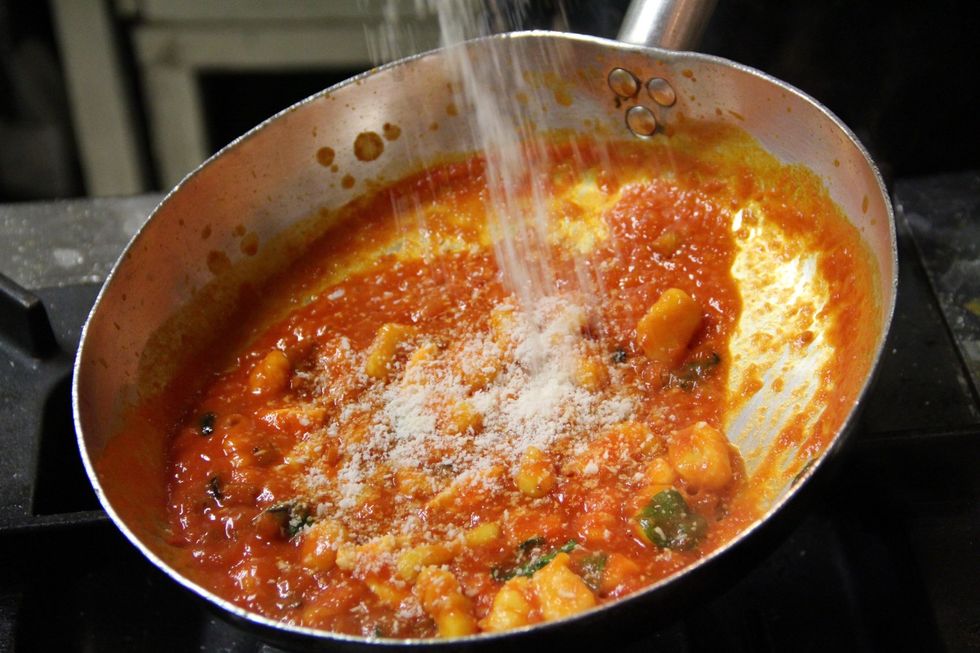 Add some parmesan cheese