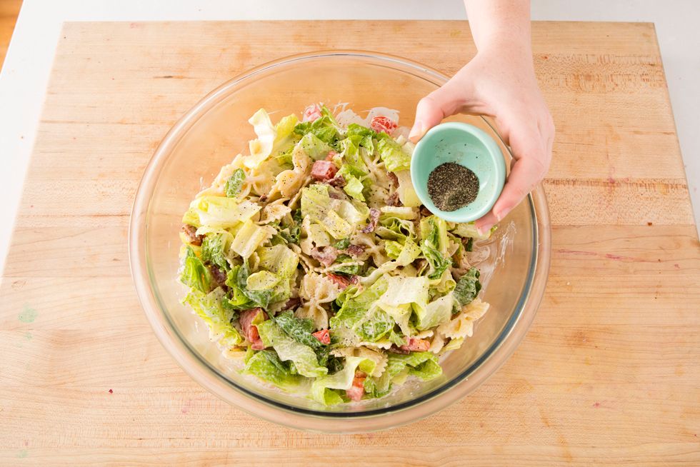 Add some pepper for seasoning.