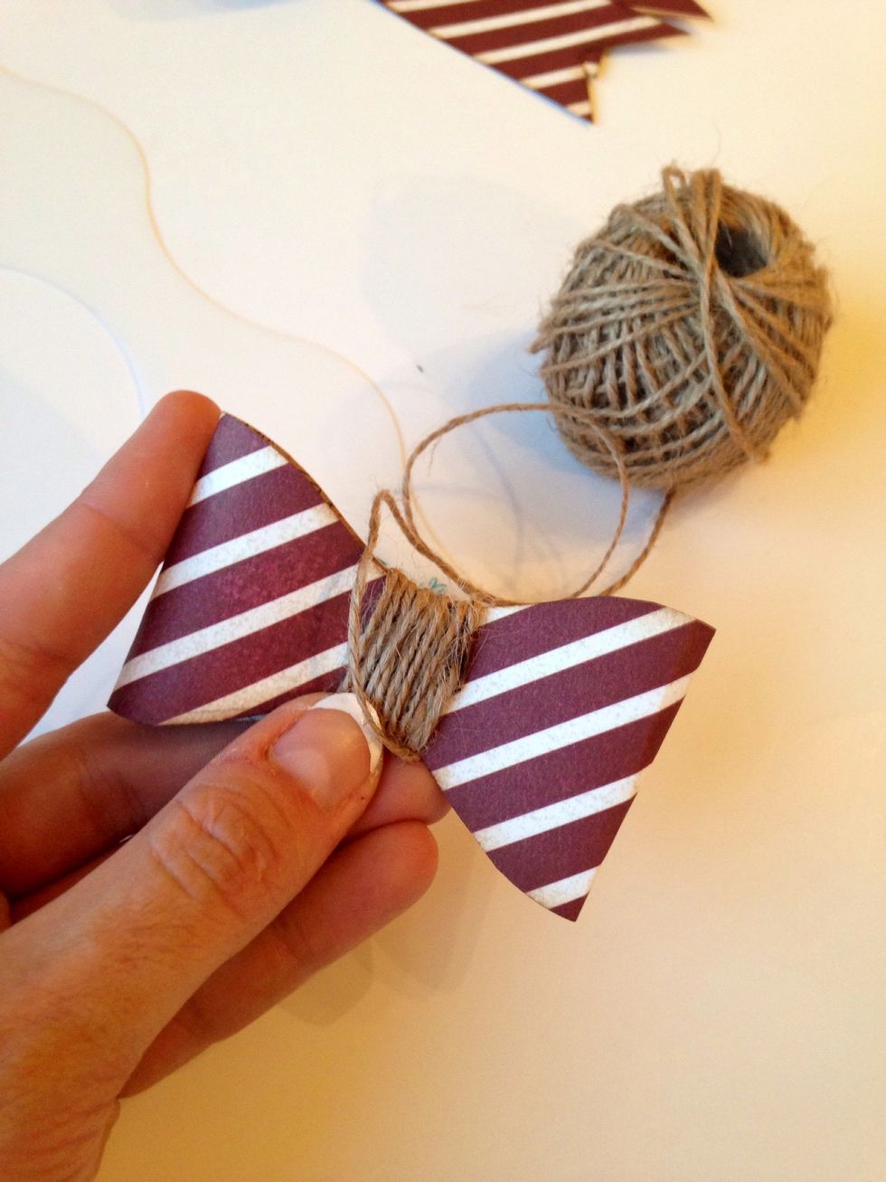 Add some ribbon or twine.