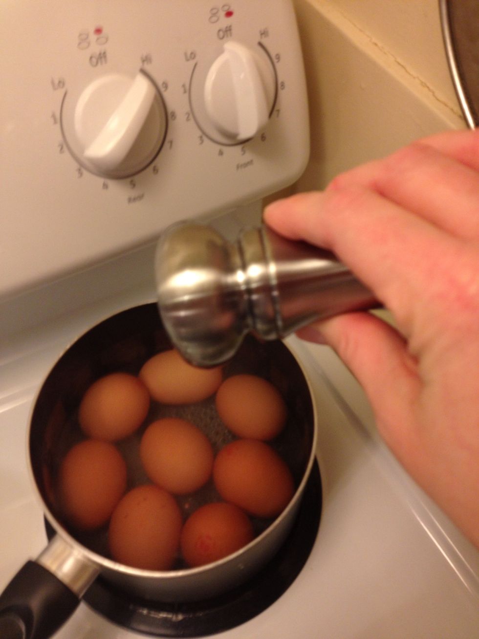 Add some salt, about 1/4 tsp, heat on med high