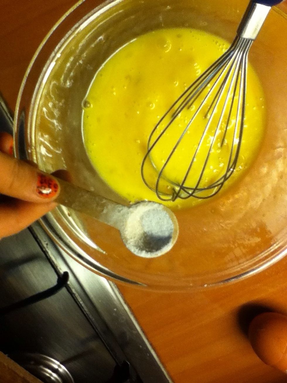 Add some salt and garlic if you like