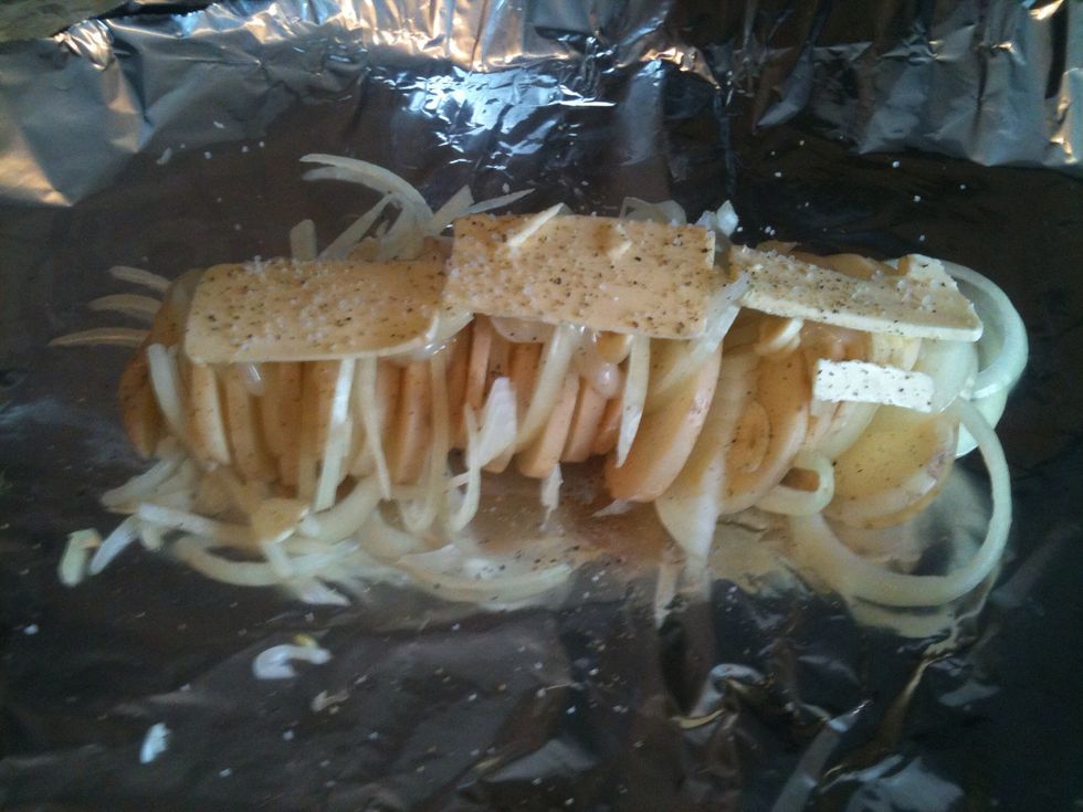Add some salt and pepper.