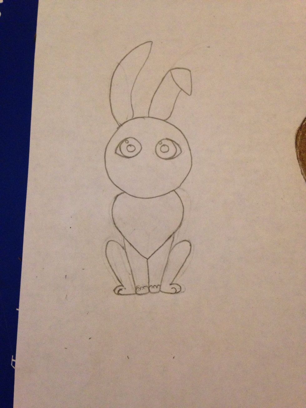 Add some shinny marks in the eyes. (Like above or however you want)