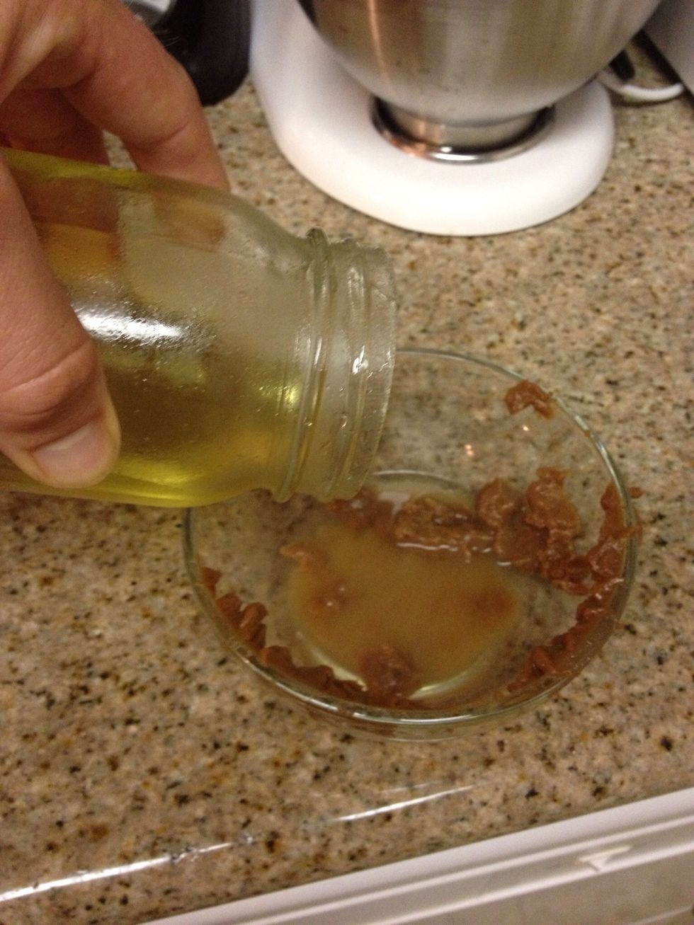 Add some simple syrup to the concoction.