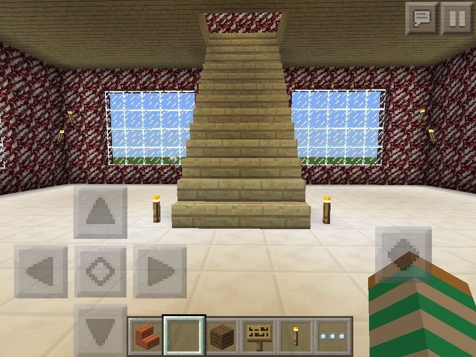 Add some stairs to get up to the bedroom