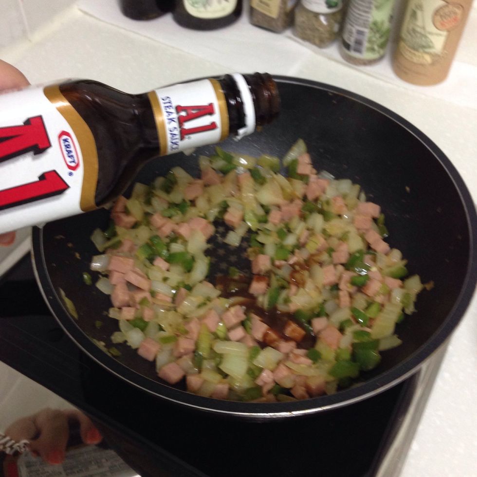 Add some steak sauce