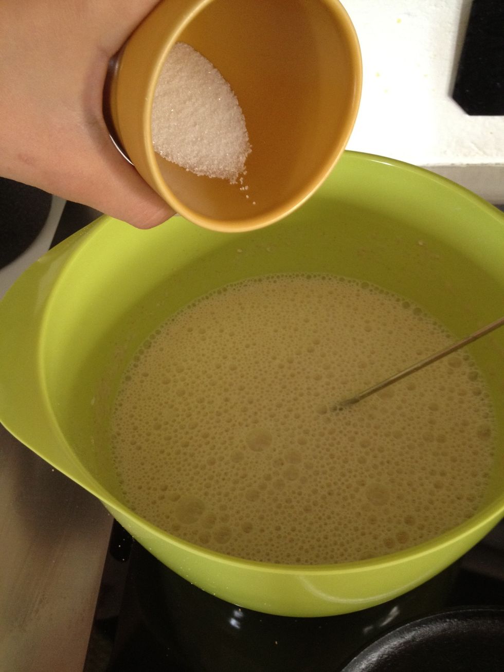 Add some sugar right before baking if your looking your extra sweetness.